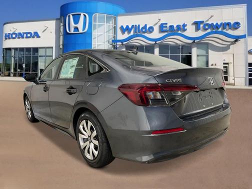 Meteorite Gray Metallic 2026 Honda Civic LX