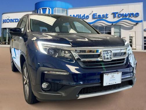 Obsidian Blue Pearl 2019 Honda Pilot EX-L