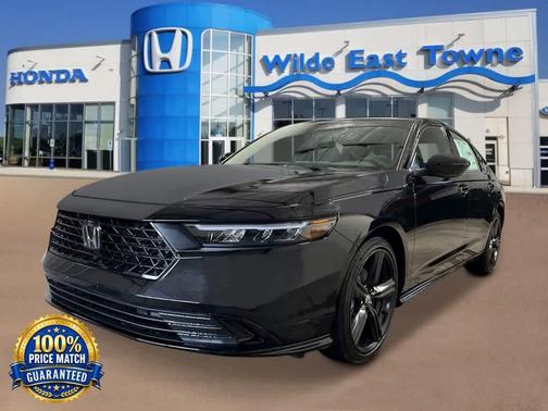 Crystal Black Pearl 2026 Honda Accord Hybrid Sport-L