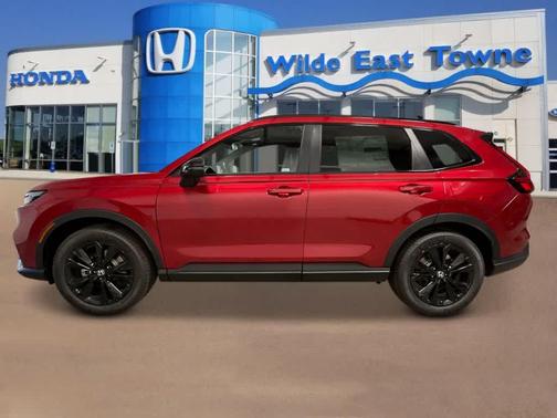 Radiant Red Metallic 2026 Honda CR-V Hybrid Sport Touring AWD