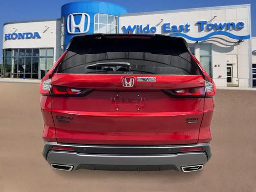 Radiant Red Metallic 2026 Honda CR-V Hybrid Sport Touring AWD