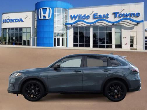 Nordic Forest Pearl 2024 Honda HR-V AWD Sport