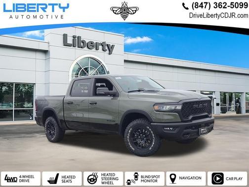 Canyon Lake Exterior Paint 2026 RAM 1500 Rebel