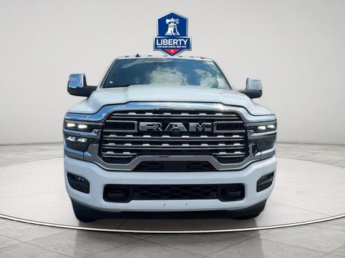 Bright White Clearcoat 2026 RAM 3500 Limited Mega Cab 4x4 6'4' Box