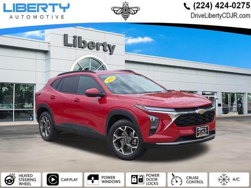 Red 2026 Chevrolet Trax LT