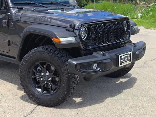 Gray 2024 Jeep Wrangler Willys