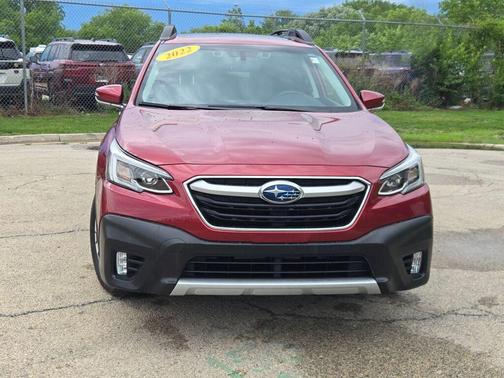 Red 2022 Subaru Outback Limited