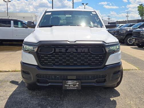 Bright White Clear-Coat Exterior Paint 2026 RAM 1500 Tradesman