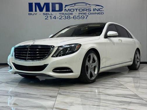 Diamond White 2015 Mercedes-Benz S-Class S 550