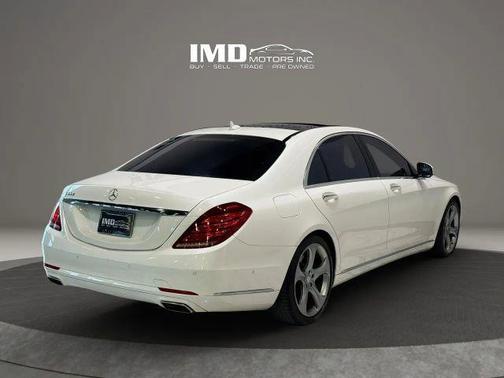 Diamond White 2015 Mercedes-Benz S-Class S 550