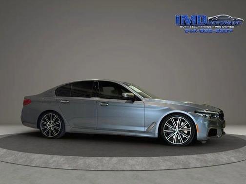 Bluestone Metallic 2018 BMW M550 i Xdrive