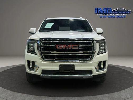 White Frost Tricoat 2021 GMC Yukon SLT