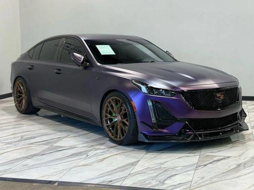 Shadow Metallic 2020 Cadillac CT5 V-Series