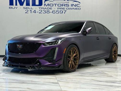 Shadow Metallic 2020 Cadillac CT5 V-Series