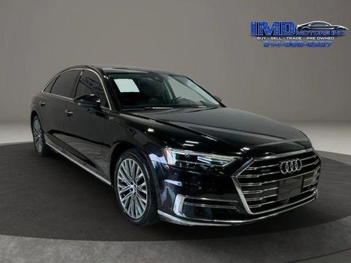 Mythos Black Metallic 2021 Audi A8 L 55