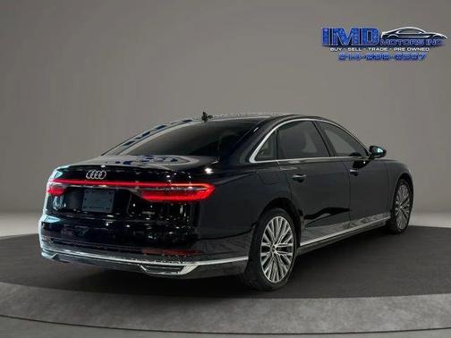 Mythos Black Metallic 2021 Audi A8 L 55