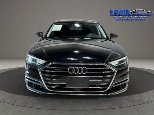 Mythos Black Metallic 2021 Audi A8 L 55