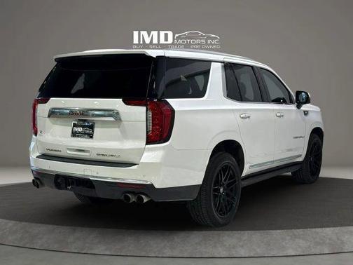 White Frost Tricoat 2021 GMC Yukon Denali