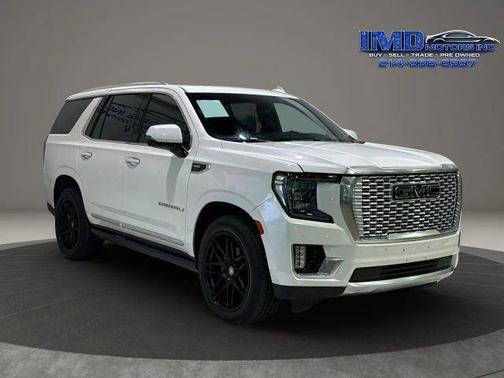 White Frost Tricoat 2021 GMC Yukon Denali