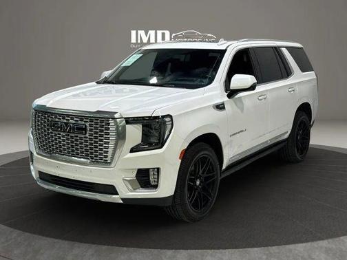 White Frost Tricoat 2021 GMC Yukon Denali