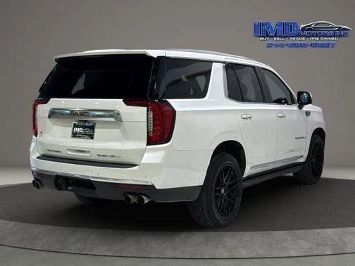 White Frost Tricoat 2021 GMC Yukon Denali