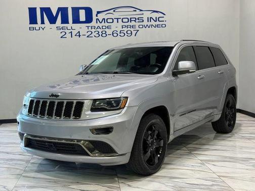 Billet Silver Metallic Clearcoat 2015 Jeep Grand Cherokee High Altitude