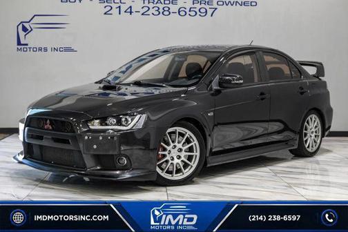 Phantom Black 2015 Mitsubishi Lancer Evolution GSR