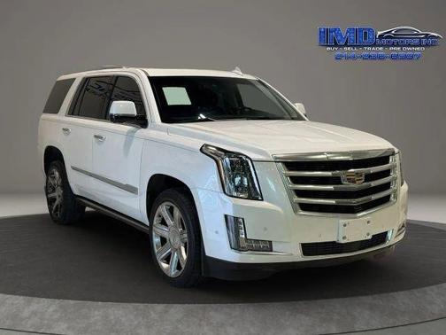 Crystal White Tricoat 2018 Cadillac Escalade Premium Luxury