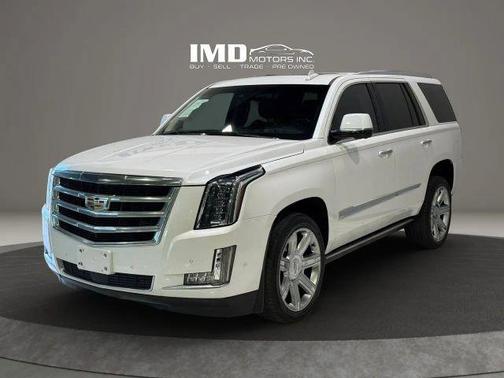 Crystal White Tricoat 2018 Cadillac Escalade Premium Luxury