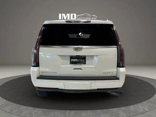 Crystal White Tricoat 2018 Cadillac Escalade Premium Luxury