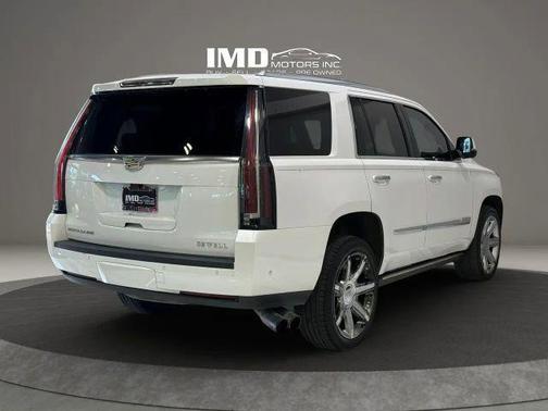 Crystal White Tricoat 2018 Cadillac Escalade Premium Luxury