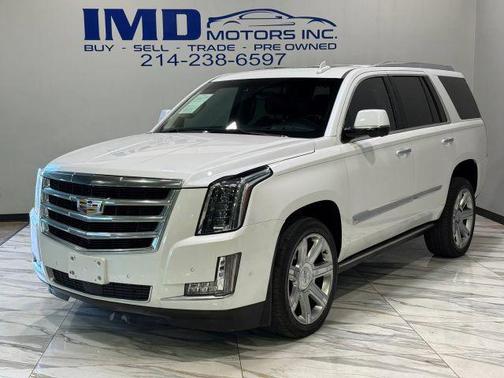 Crystal White Tricoat 2018 Cadillac Escalade Premium Luxury