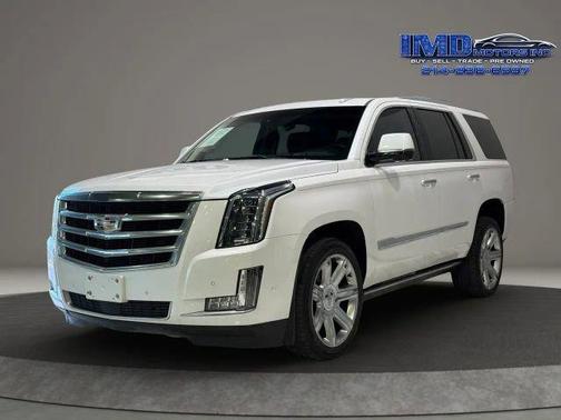 Crystal White Tricoat 2018 Cadillac Escalade Premium Luxury