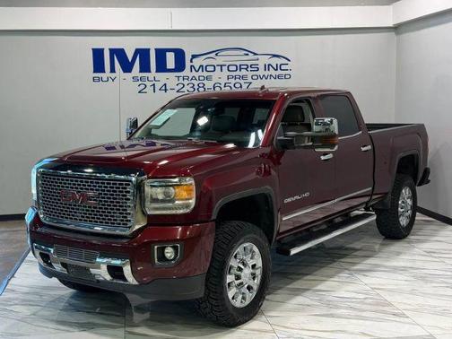 Deep Garnet Metallic 2016 GMC Sierra 2500 Denali