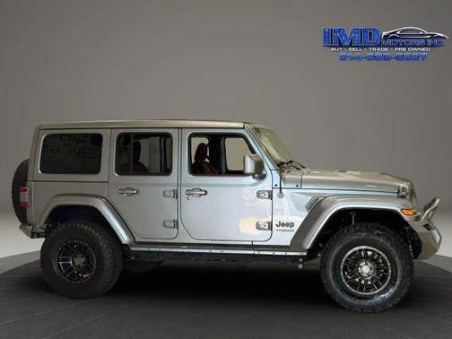 Billet Silver Metallic Clearcoat 2019 Jeep Wrangler Unlimited Sahara