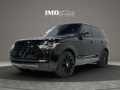 Santorini Black 2014 Land Rover Range Rover 5.0L Supercharged