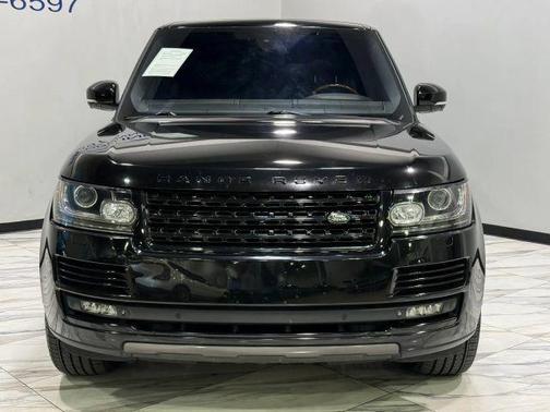 Santorini Black 2014 Land Rover Range Rover 5.0L Supercharged