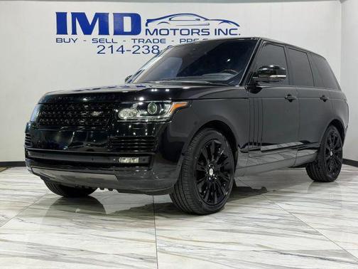 Santorini Black 2014 Land Rover Range Rover 5.0L Supercharged