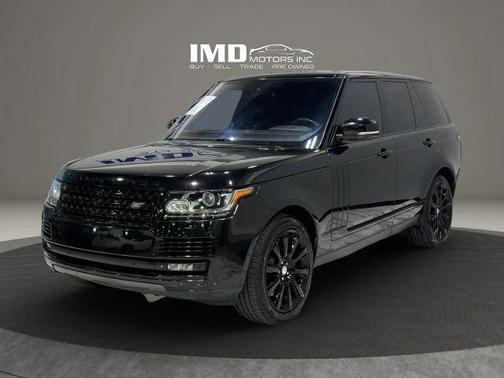 Santorini Black 2014 Land Rover Range Rover 5.0L Supercharged