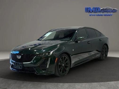 Evergreen Metallic 2021 Cadillac CT5 Sport RWD