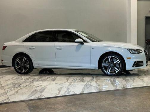 Glacier White 2018 Audi A4 2.0T Premium Plus