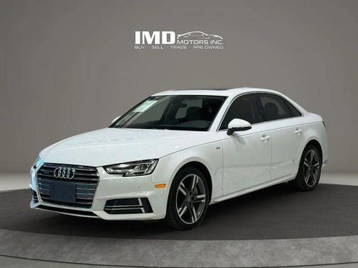 Glacier White 2018 Audi A4 2.0T Premium Plus