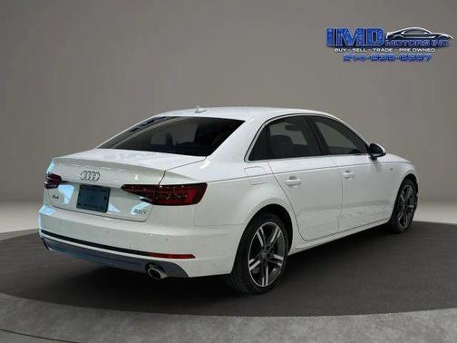 Glacier White 2018 Audi A4 2.0T Premium Plus