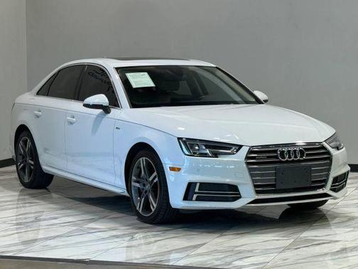 Glacier White 2018 Audi A4 2.0T Premium Plus