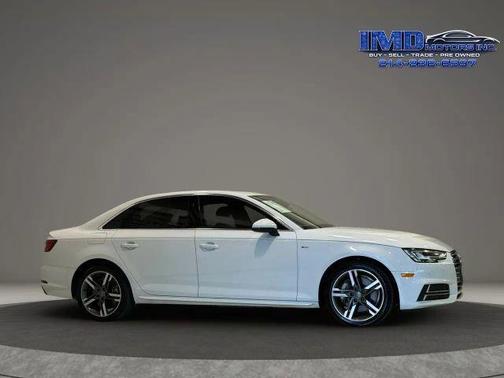 Glacier White 2018 Audi A4 2.0T Premium Plus