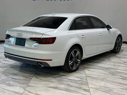 Glacier White 2018 Audi A4 2.0T Premium Plus