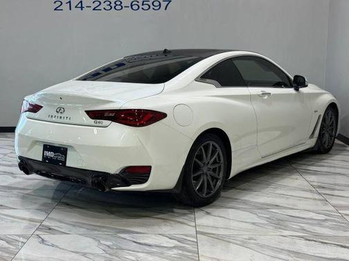 Majestic White 2019 INFINITI Q60 3.0T LUXE