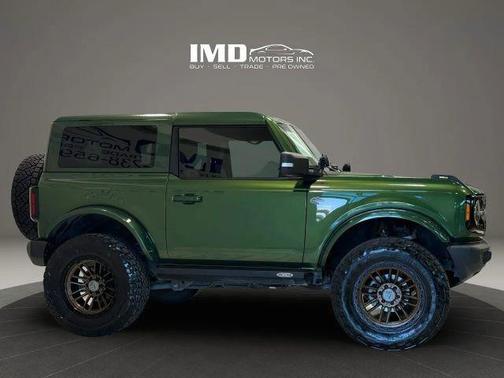 Eruption Green Metallic 2022 Ford Bronco Wildtrak