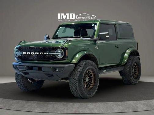 Eruption Green Metallic 2022 Ford Bronco Wildtrak