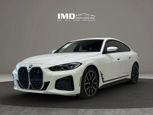 Mineral White Metallic 2023 BMW i4 Gran Coupe eDrive40